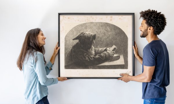 B.J. de Vries jr. (signed by artist)