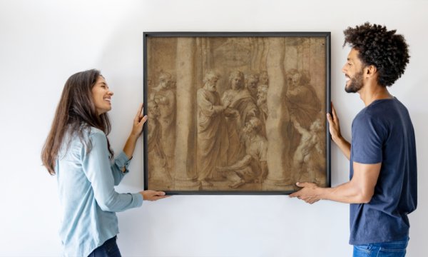 Sir Peter Paul Rubens over Anonymous Italian after Parmigianino after Raphael