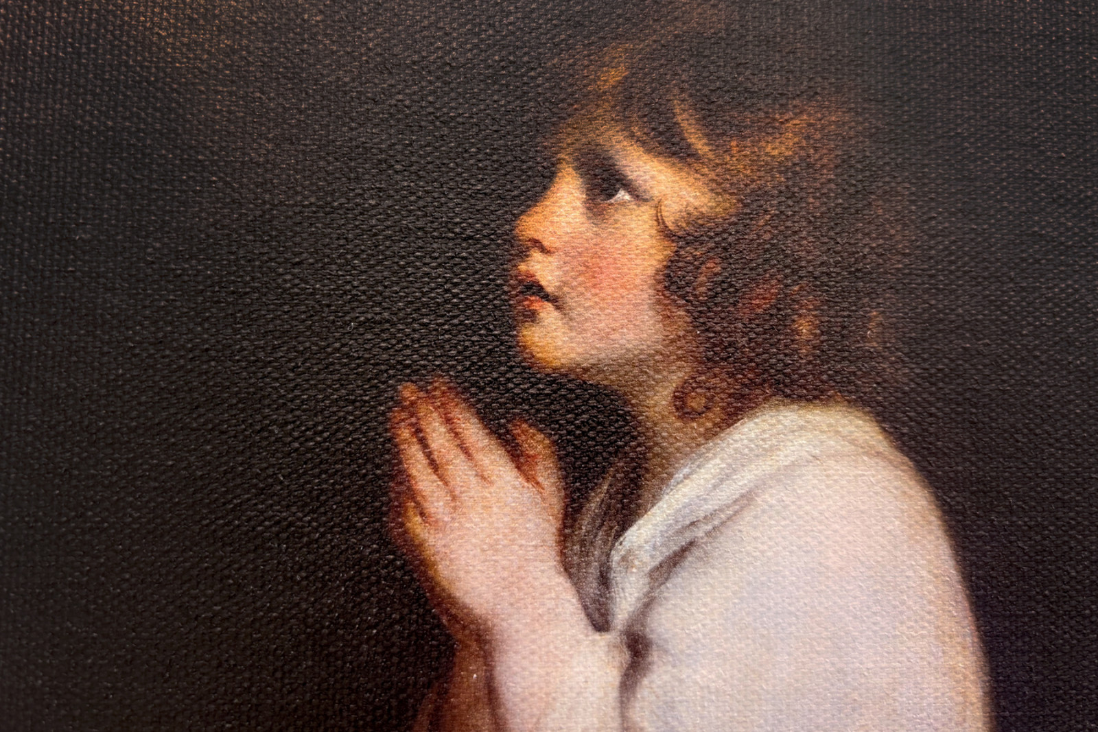 De kleine Samuel in gebed, 1777, 0,89 x 0,7 m, Musée Fabre, Montpellier - Joshua Reynolds