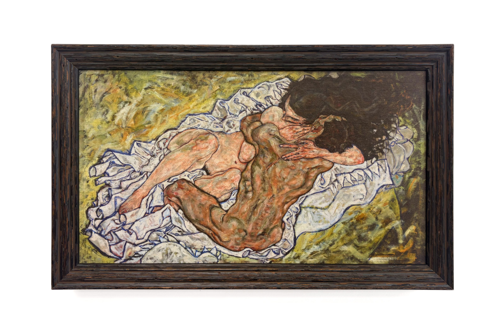 De omhelzing, 1917 - Egon Schiele
