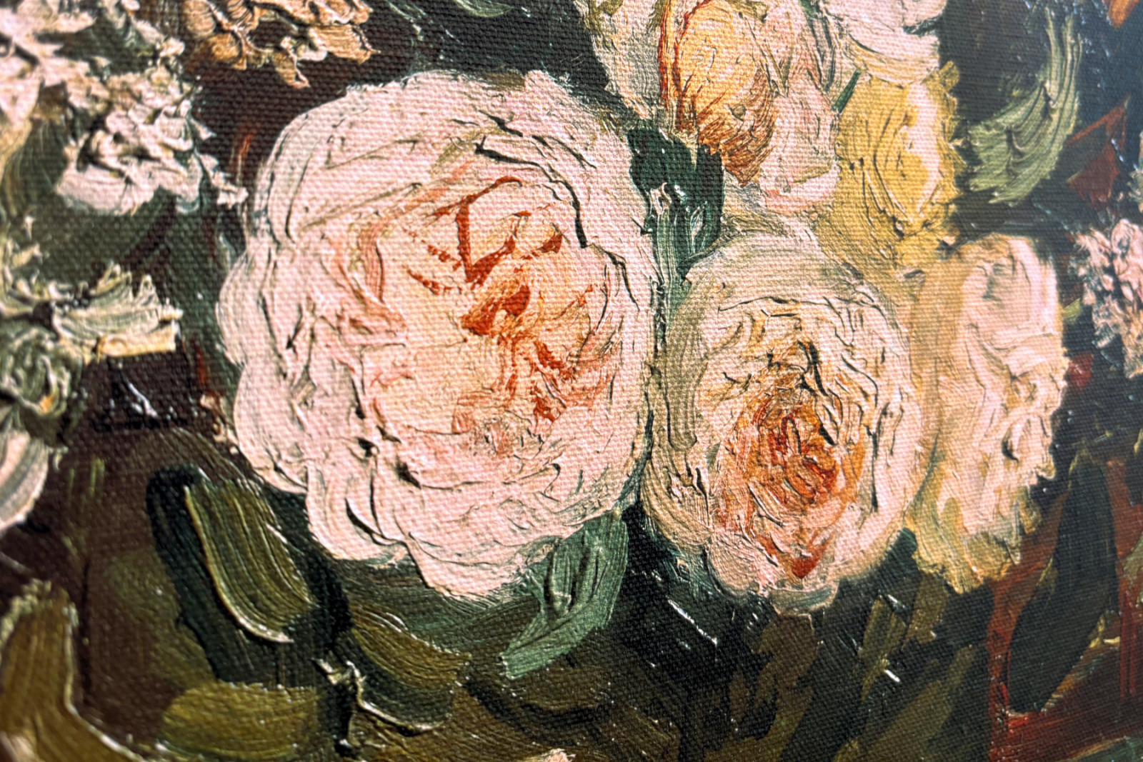 Rozen en zonnebloemen - Vincent van Gogh
