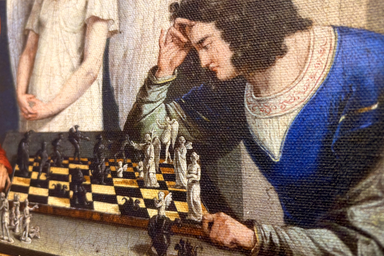 Faust en Mephisto aan het schaken - Unbekannt Unbekannt