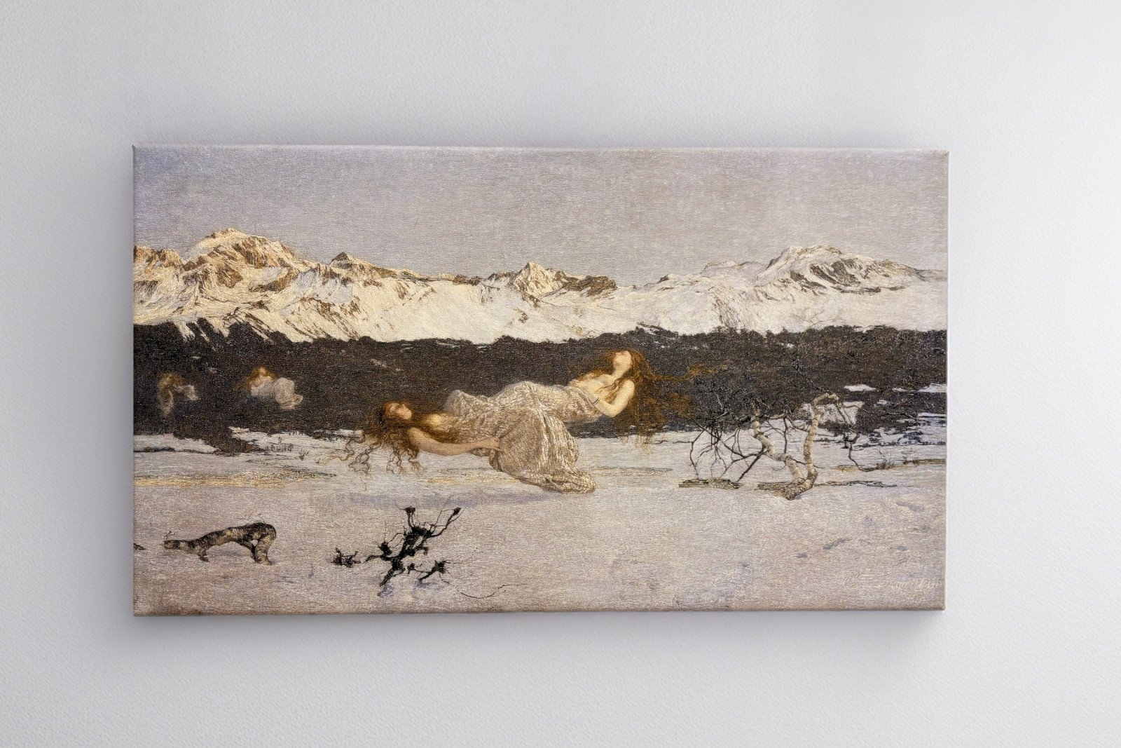 De straf van lust - Giovanni Segantini