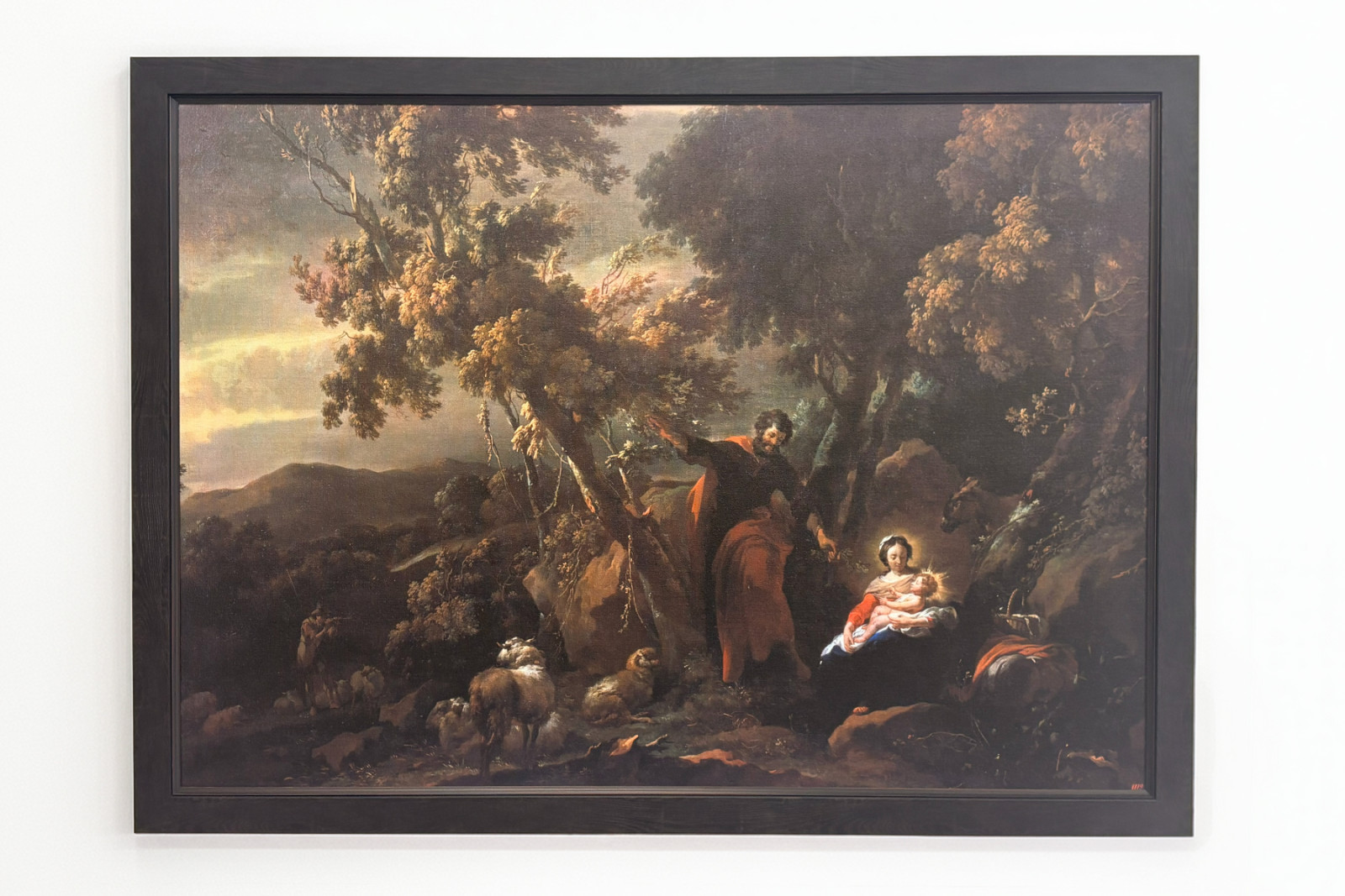 Rust tijdens de vlucht naar Egypte, 17e eeuw - Nicolaes Pietersz. Berchem