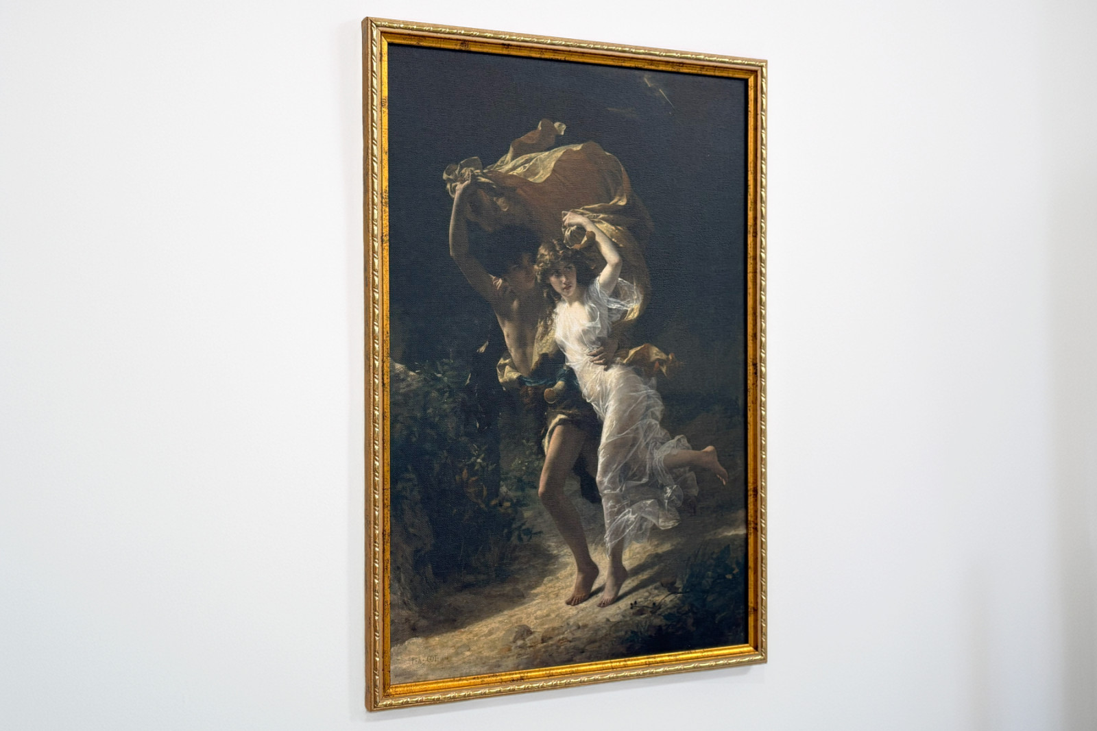 De storm - Pierre Auguste Cot