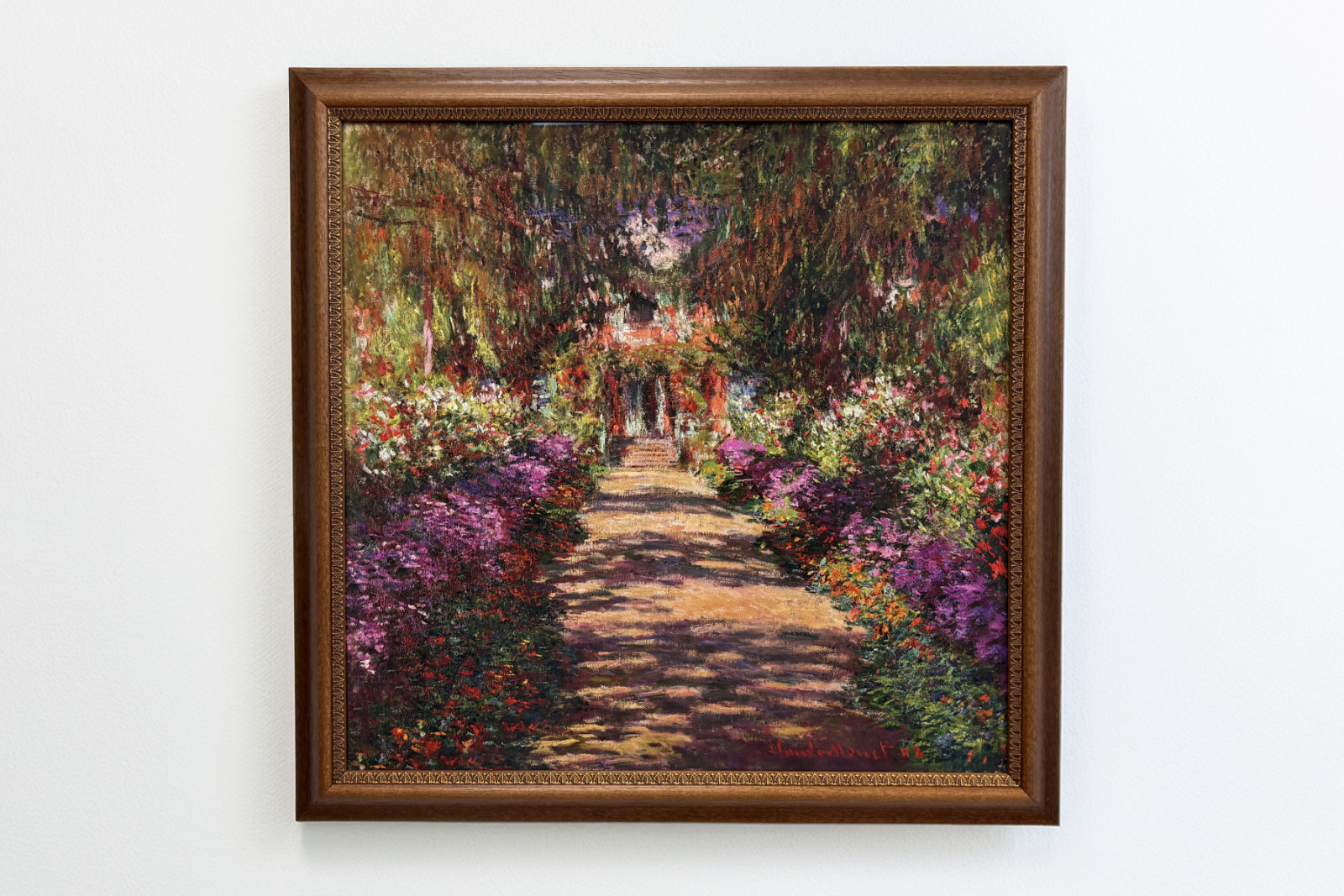 Een pad in Monet's tuin, Giverny, 1902 - Claude Monet