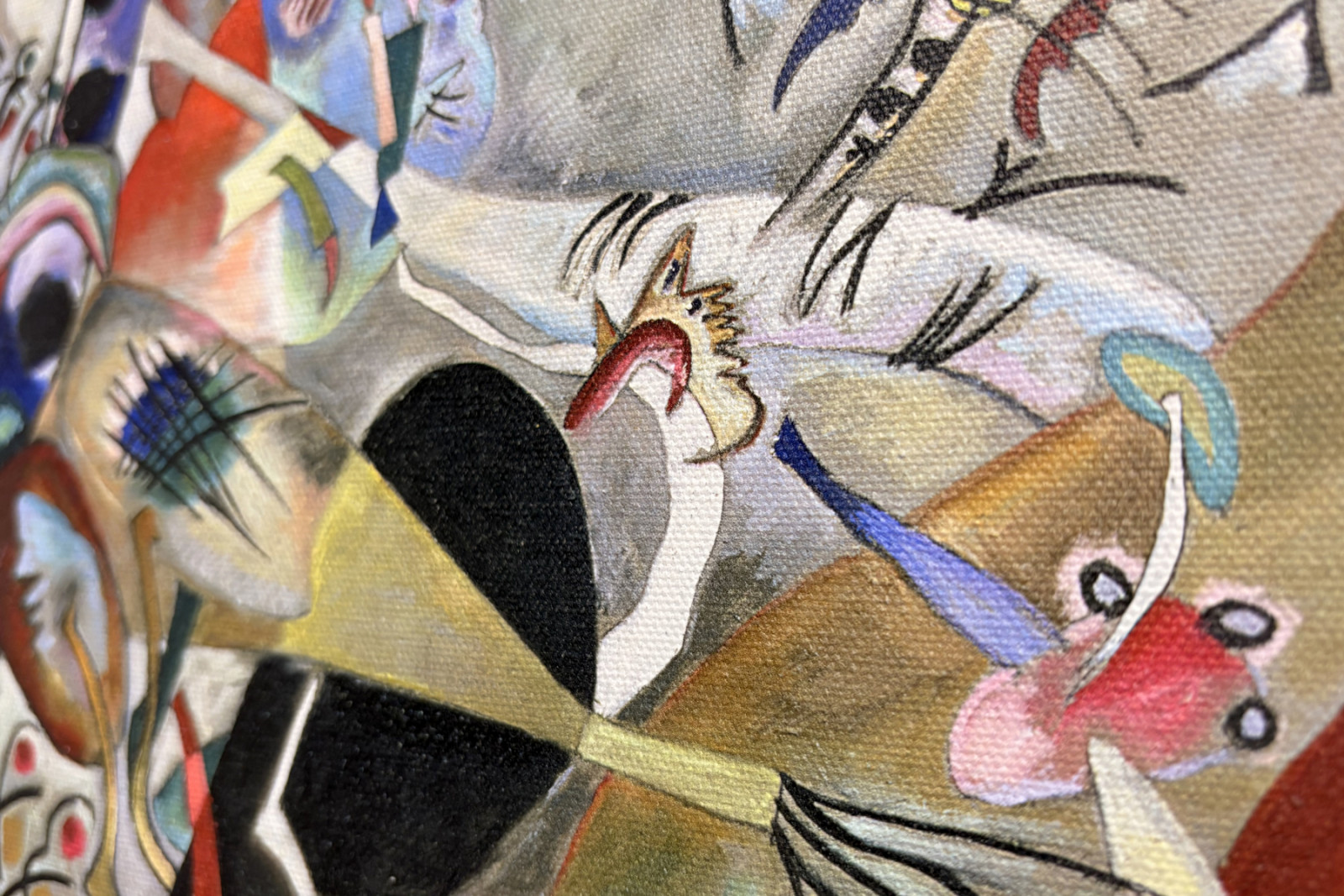 In het grijs, 1919 - Wassily Kandinsky