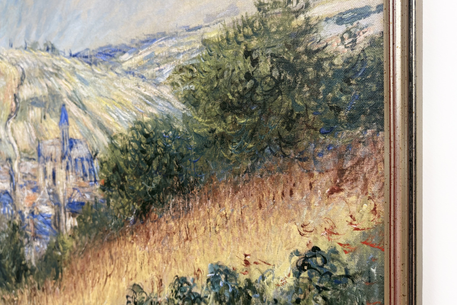 Uitzicht op Vetheuil (Vue de Vetheuil sur Seine) - Claude Monet