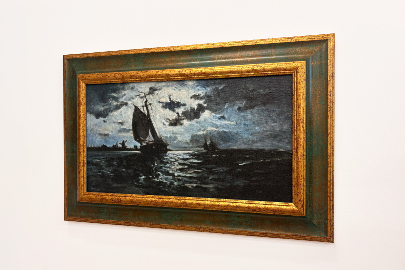 Zeilschip in het Maanlicht - Paul Gauguin
