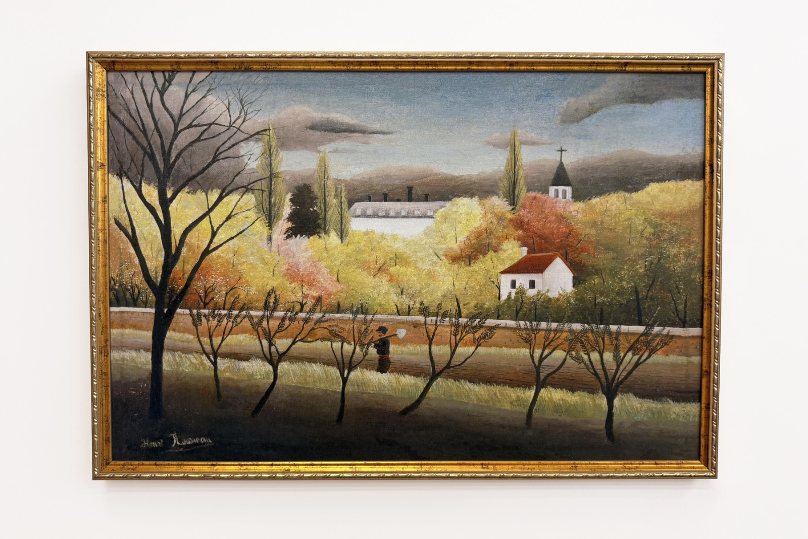 Landschap met Boer - Henri Rousseau