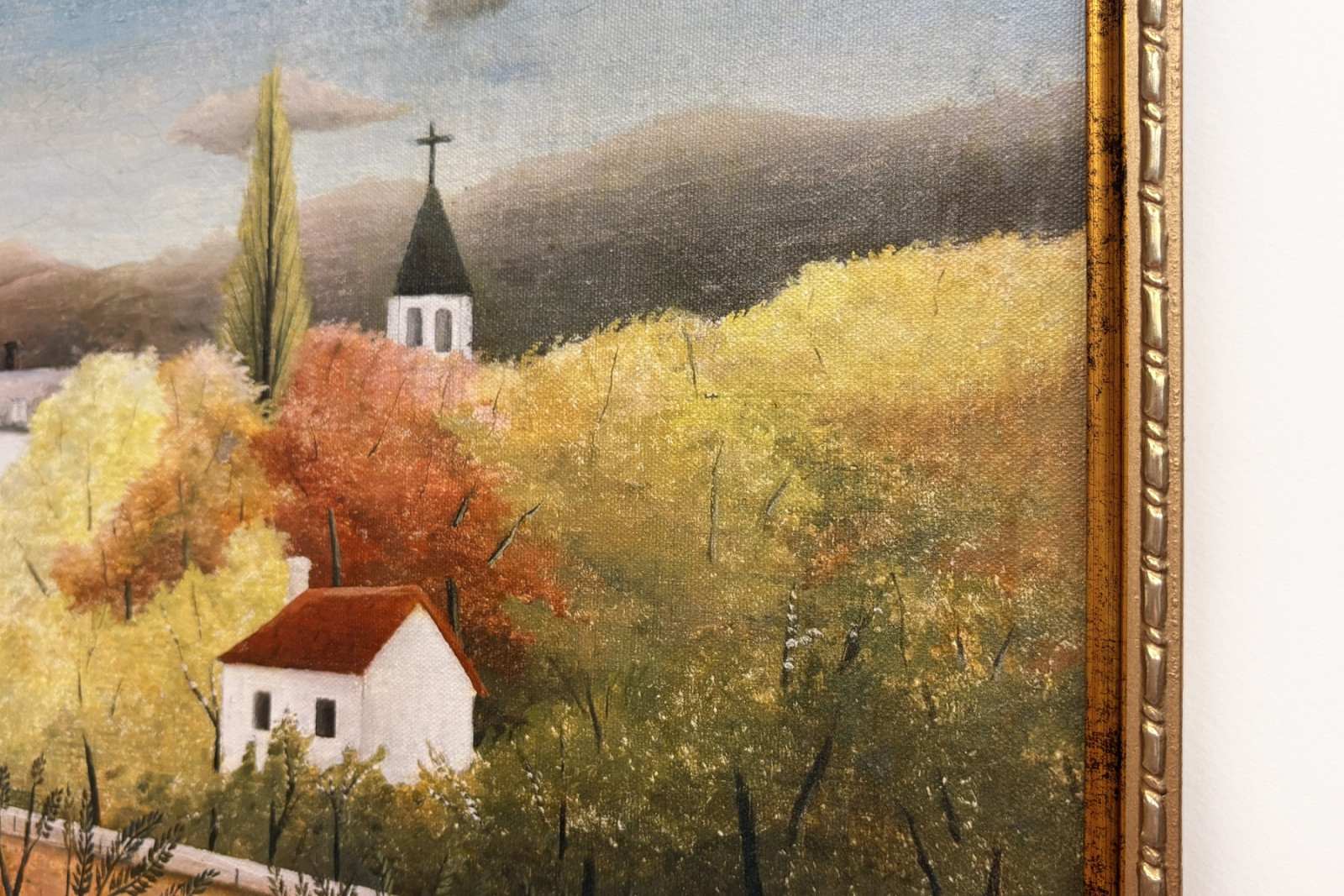 Landschap met Boer - Henri Rousseau