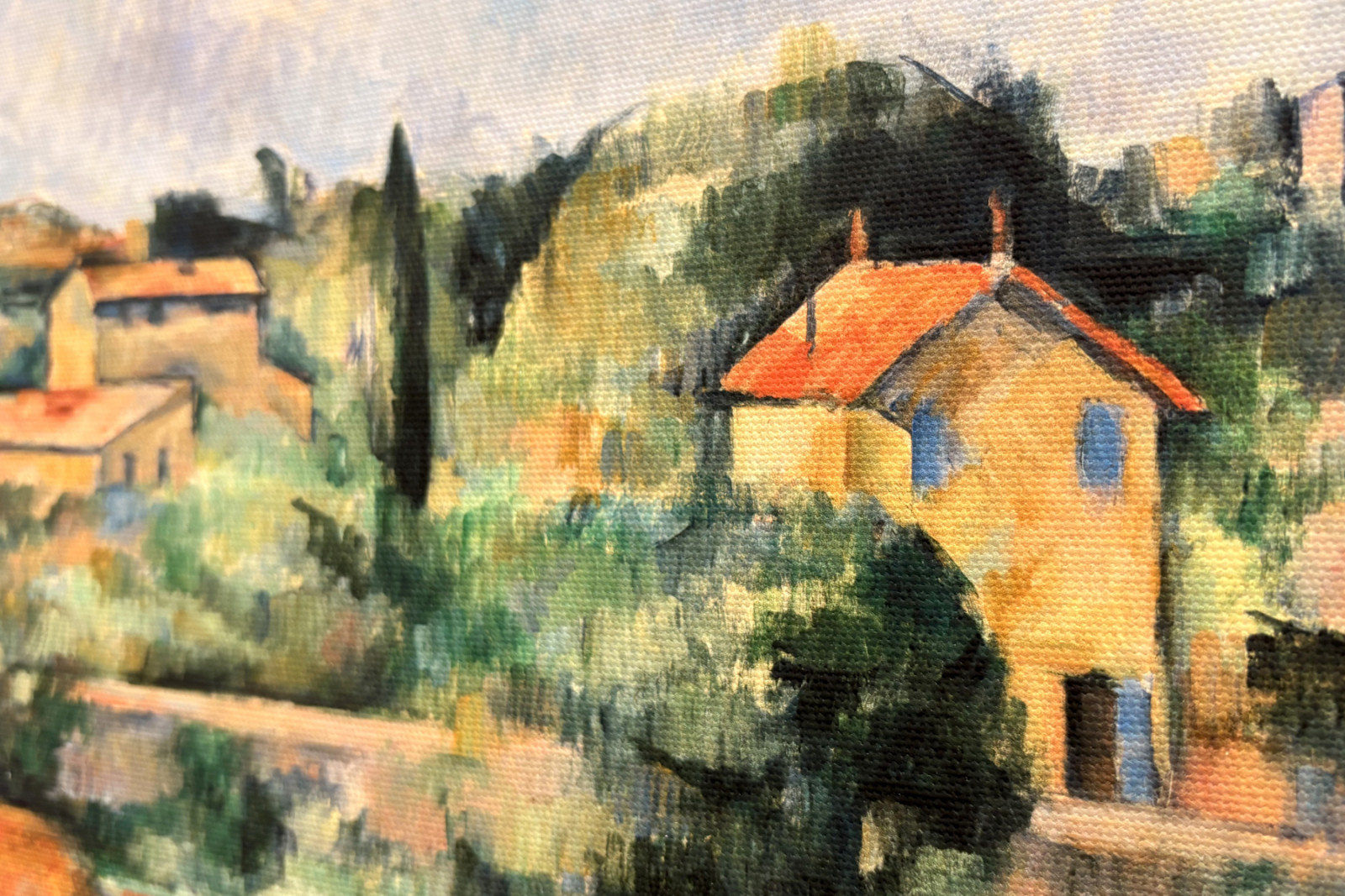 De Bellevue Vlakte / De Rode Aarde - Paul Cézanne