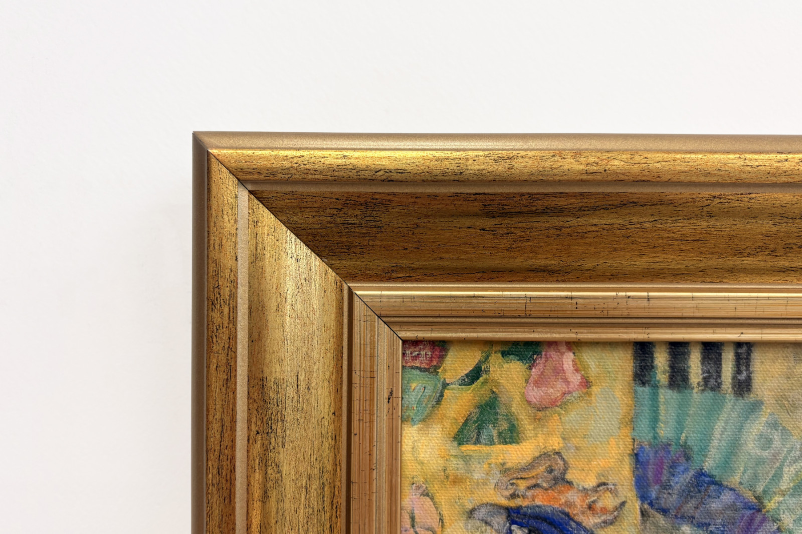 Dame met waaier - Gustav Klimt