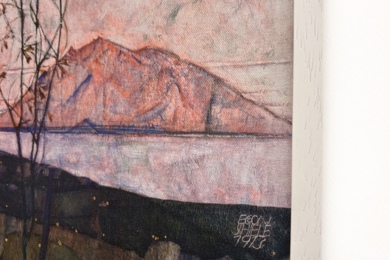 Ondergaande zon, 1913 - Egon Schiele