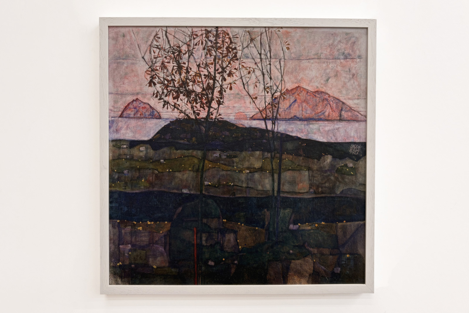 Ondergaande zon, 1913 - Egon Schiele