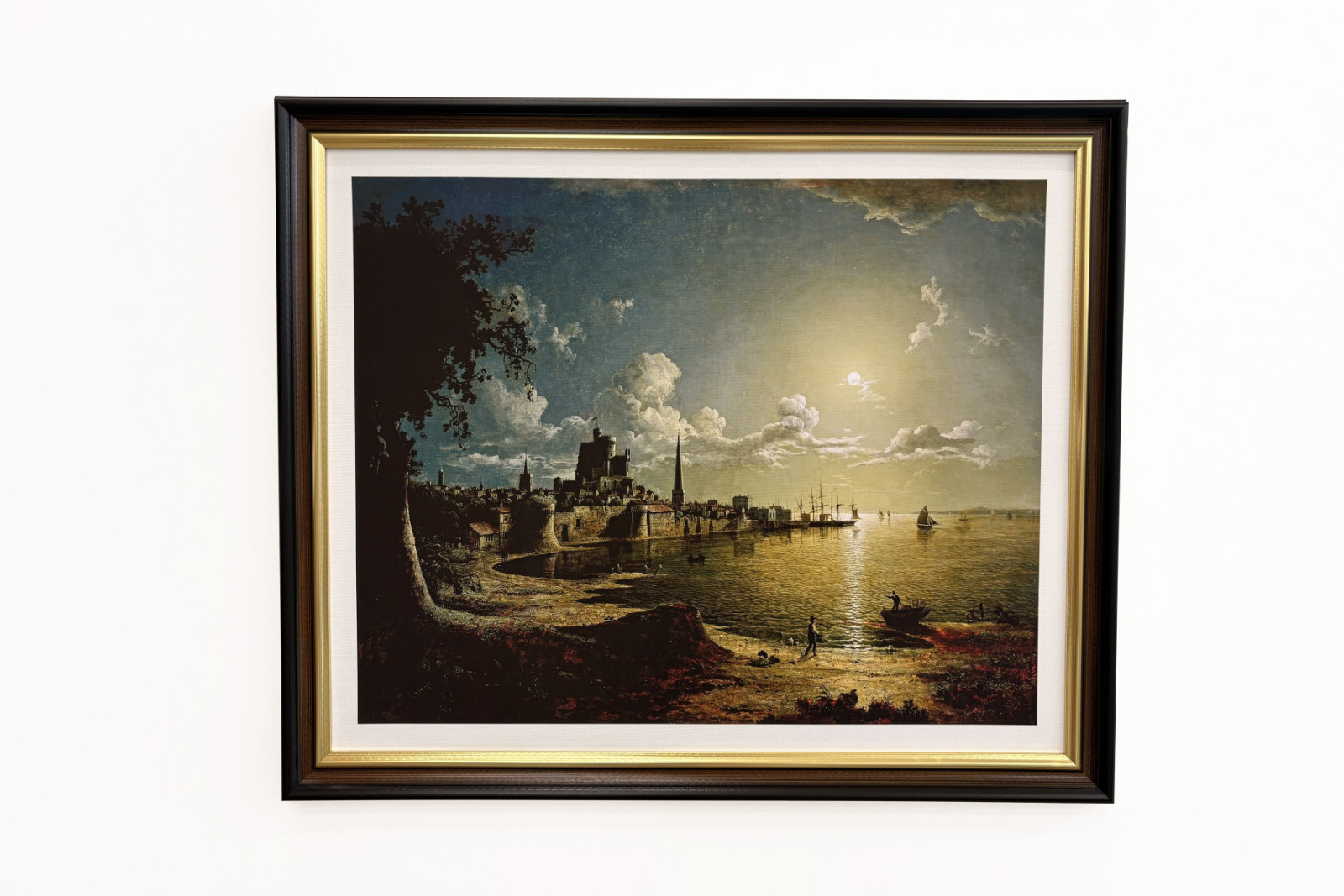 Maanlichtscène, Southampton, 1820 - Sebastian Pether