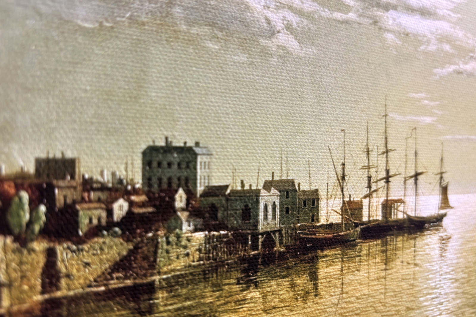 Maanlichtscène, Southampton, 1820 - Sebastian Pether