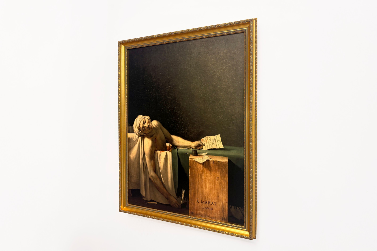 De Dood van Marat - Jacques Louis David