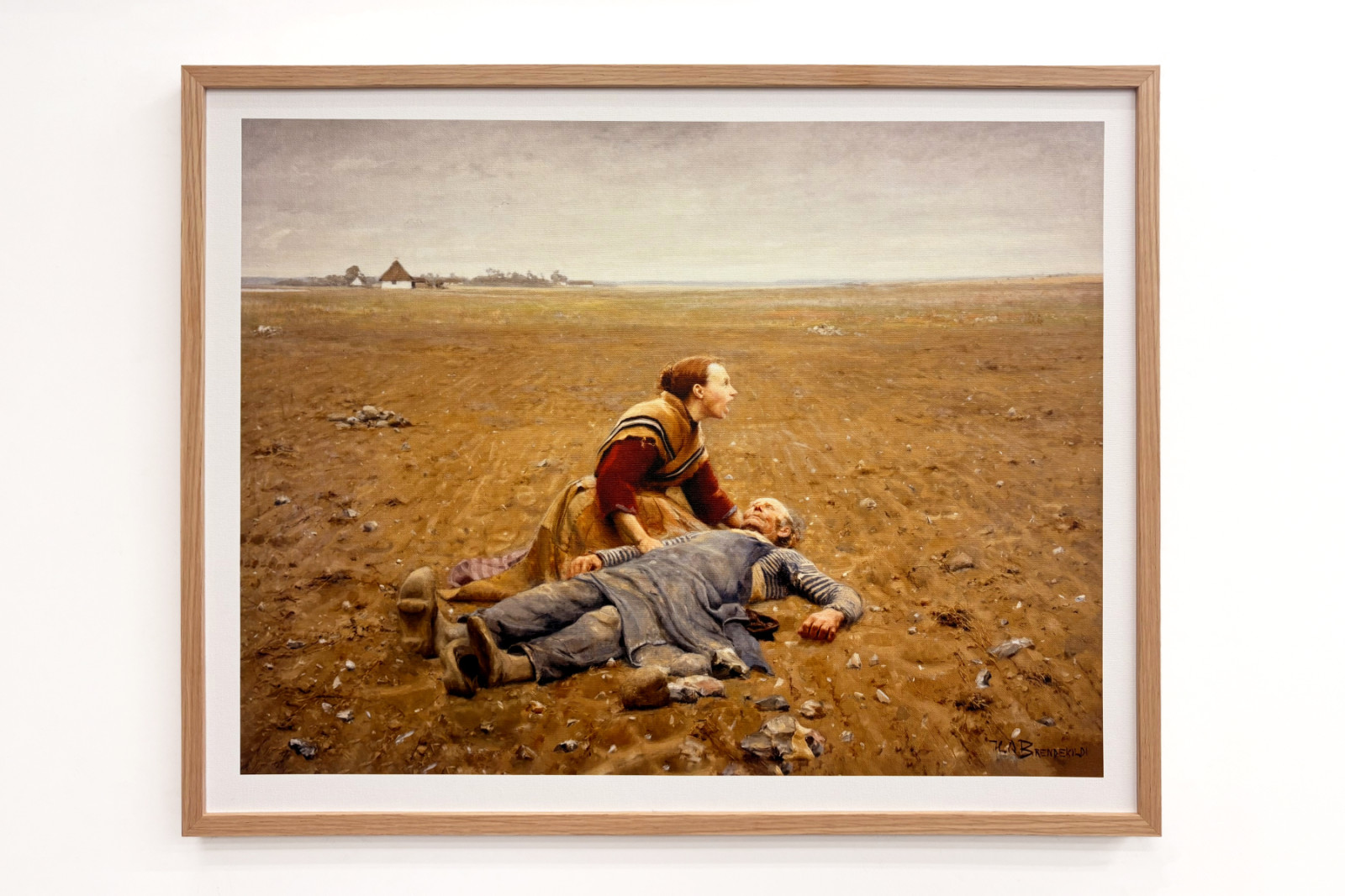 Uitgeput of De martelaar, 1889 - Hans Andersen Brendekilde