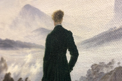 De wandelaar boven de nevelen