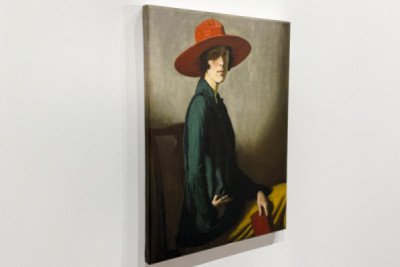 Dame met een Rode Hoed - William Strang