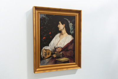De mandolinespeler, 1865 - Anselm Feuerbach