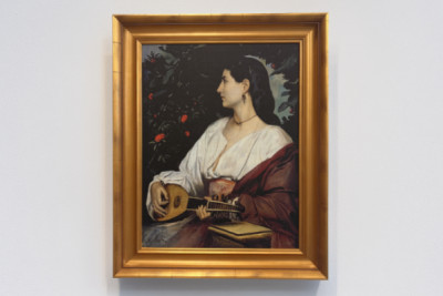 De mandolinespeler, 1865 - Anselm Feuerbach