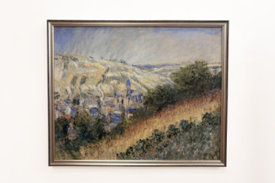 Uitzicht op Vetheuil (Vue de Vetheuil sur Seine) - Claude Monet