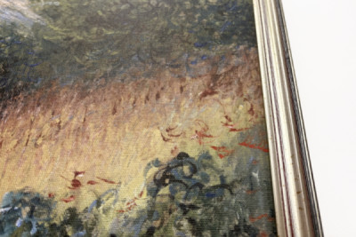 Uitzicht op Vetheuil (Vue de Vetheuil sur Seine) - Claude Monet