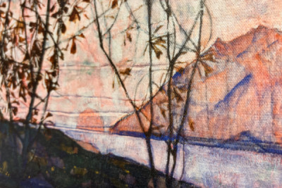 Ondergaande zon, 1913 - Egon Schiele