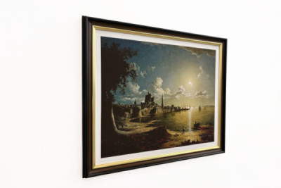 Maanlichtscène, Southampton, 1820 - Sebastian Pether