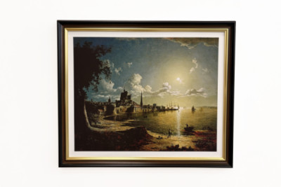 Maanlichtscène, Southampton, 1820 - Sebastian Pether