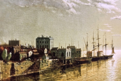 Maanlichtscène, Southampton, 1820 - Sebastian Pether