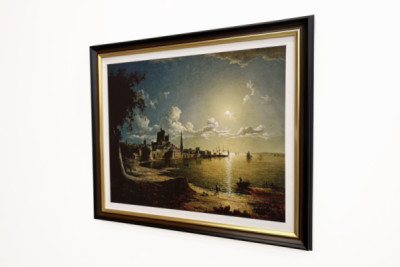 Maanlichtscène, Southampton, 1820 - Sebastian Pether