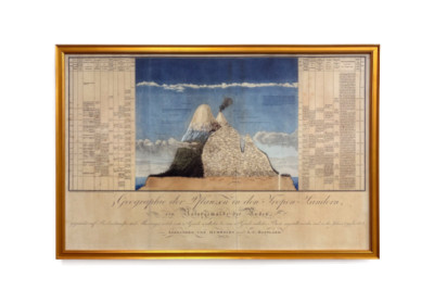 Geografie van planten in tropische landen, een studie van de Andes, getekend door Schoenberger en Turpin, gedrukt door Langlois, Parijs