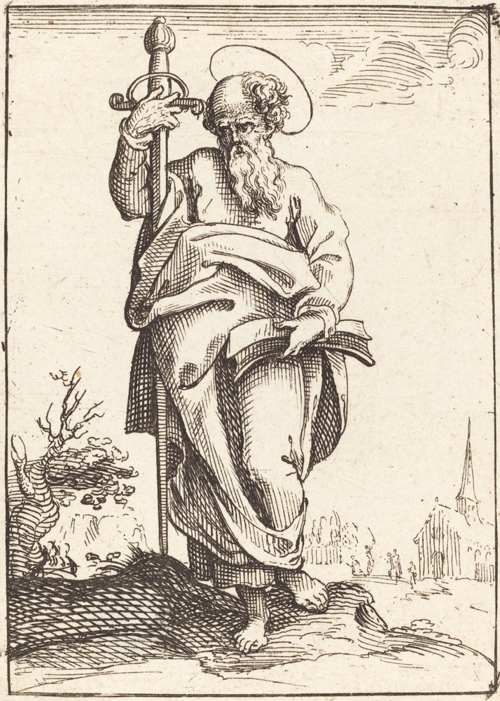 Sint Paulus door After Jacques Callot
