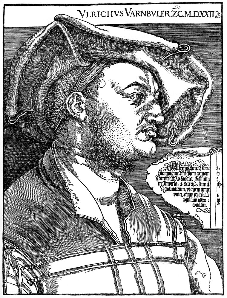 Ulrich Varnbüler, 1522, 1936 door Albrecht Dürer