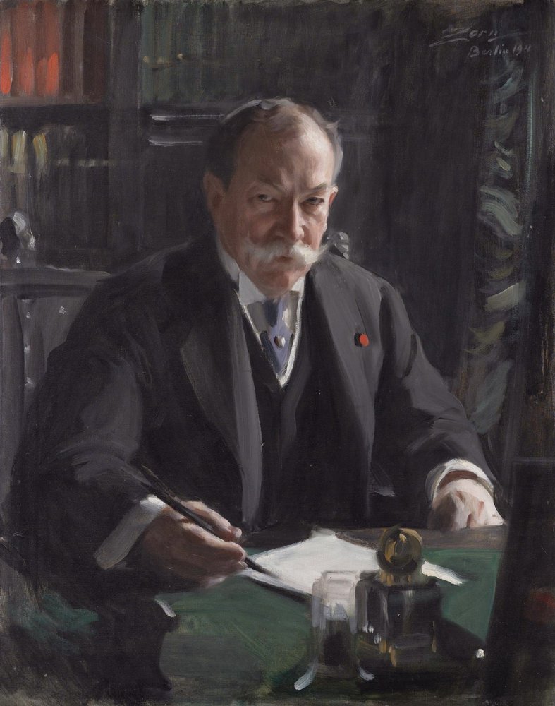 Ambassadeur David Jayne Hill door Anders Leonard Zorn