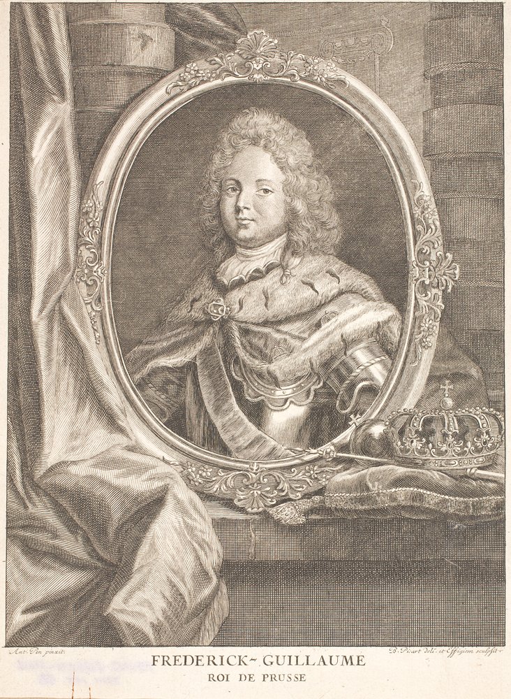 Friedrich Wilhelm I, koning van Pruisen en als Friedrich Wilhelm II ...