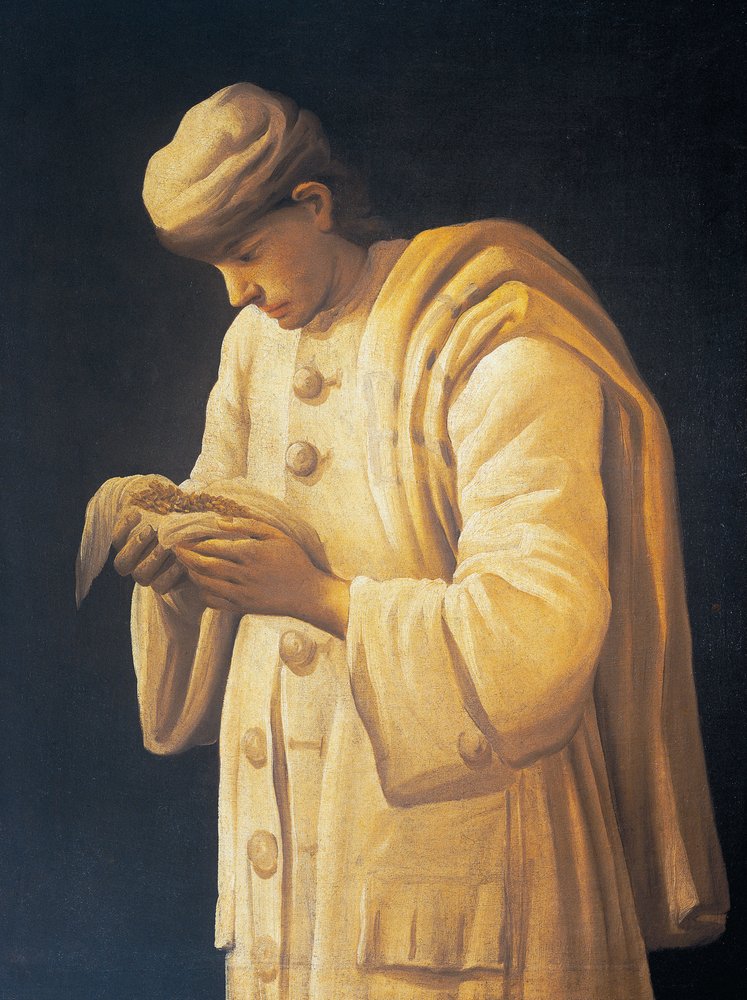 De molenaar, schilderij door Antonio Cifrondi (1657-1730) door Antonio Cifrondi