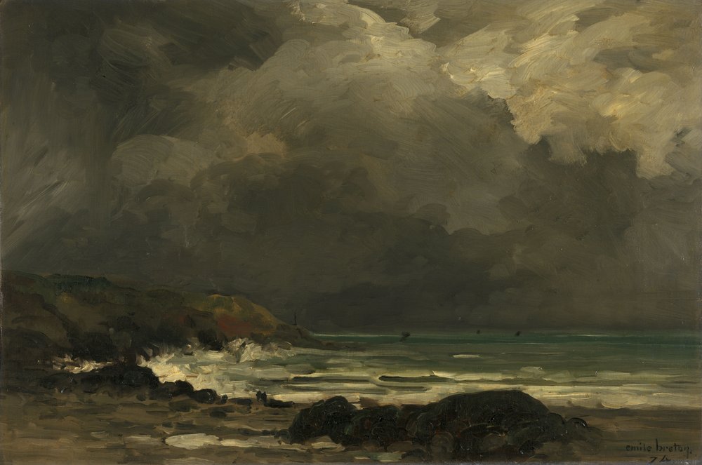 De Brekers door Emile Adelard Breton