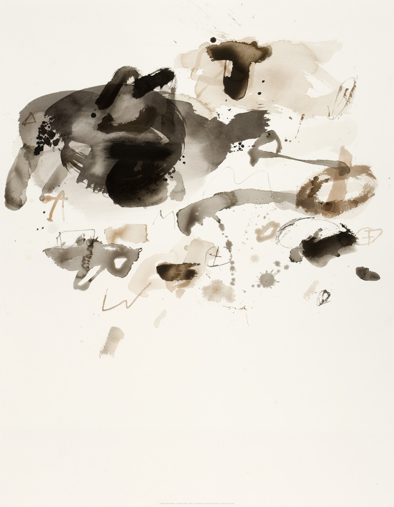 Vreemde droom, 2008, 90 x 70 cm door Gabriel Belgeonne