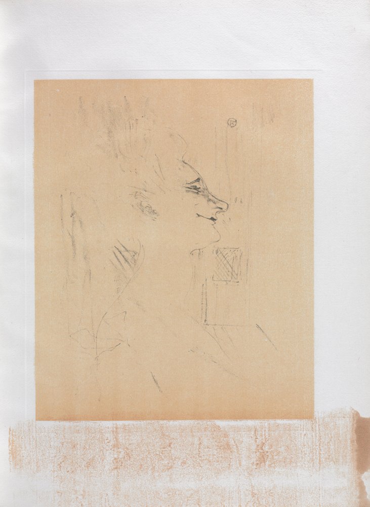 Yvette Guilbert-Engelse serie: Soularde, 1898 door Henri de Toulouse-Lautrec