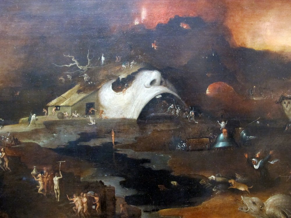 Nederdaling van Christus ter helle door Hieronymus Bosch