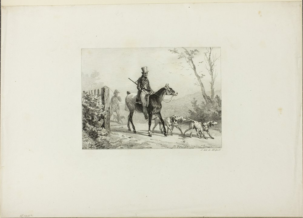 Gevangen door Horace Vernet
