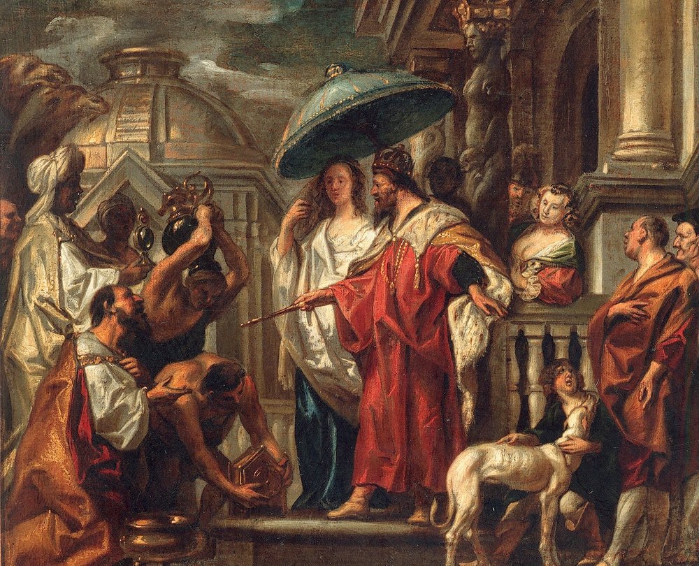 Het eerbetoon van de Kalief Harun al-Rashid aan Karel de Grote