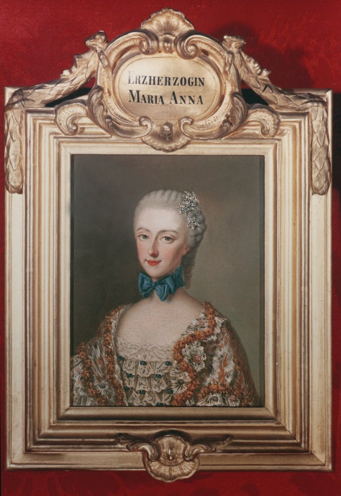 Aartshertogin Maria Anna ’Marianne’ (1738-89), dochter van keizer Frans I (1708-65) en keizerin Maria Theresia van Oostenrijk (1717-80), 1762 door Jean-Étienne Liotard