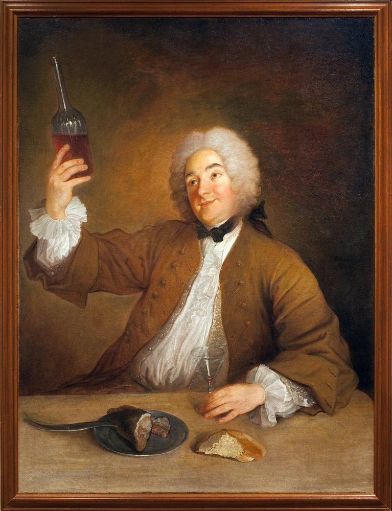 De markies d'Artaguiette drinker door Jean-Alexis Grimou