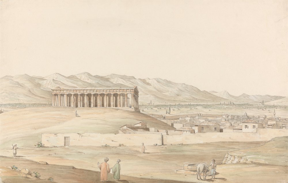 Tempel van Theseus, Athene door John Foster