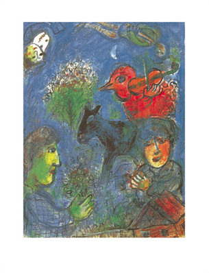 De zomer door Marc Chagall